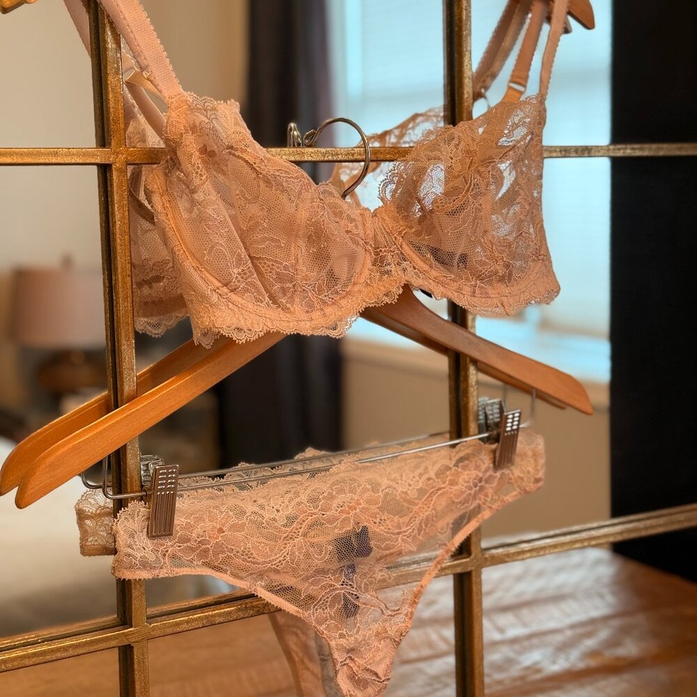 Journelle Lingerie | Allegra Balconette Bra & Matching Anais Thong